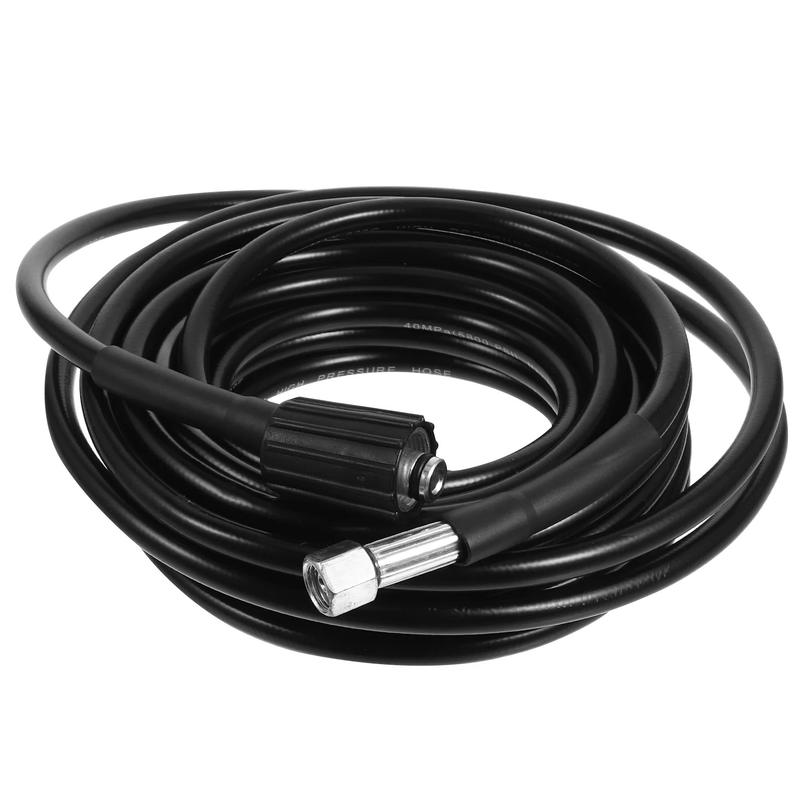 8m 160 Bar M22 High Pressure Hose for Power Washer (Black) water hose pressure washer hose pressure washer extension hose