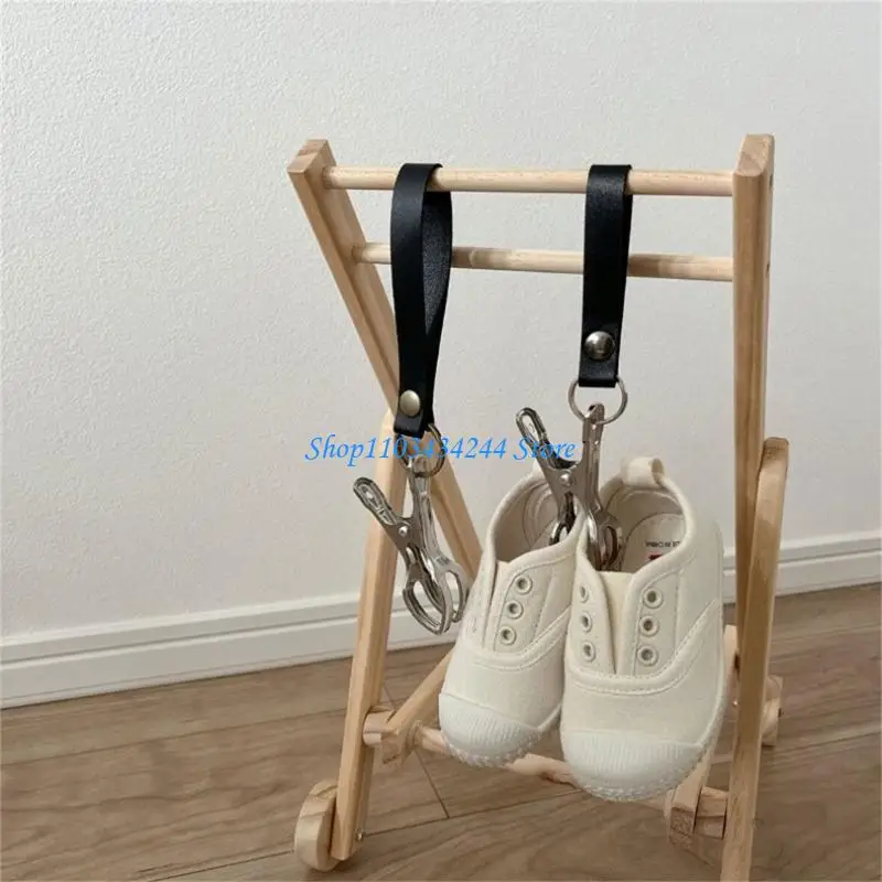 عربات الأطفال مشبك الأحذية متعدد الألوان خيار مشبك معدني للبطانية الأمن يدفع باليدين عربة لعبة كليب النشاط في الهواء الطلق #4