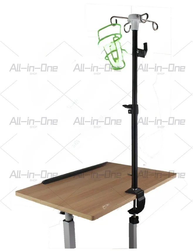 Bedside Infusion Rack Bedroom Bed Telescopic Feeding Liquid Food Bracket Household Hanging Bottle Infusion Elderly Care Bracket