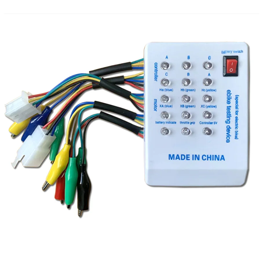 

Electric bike Repair Kit Universal Maintenance Detector Brushless Motor Hall Controller Tester Repair Kit