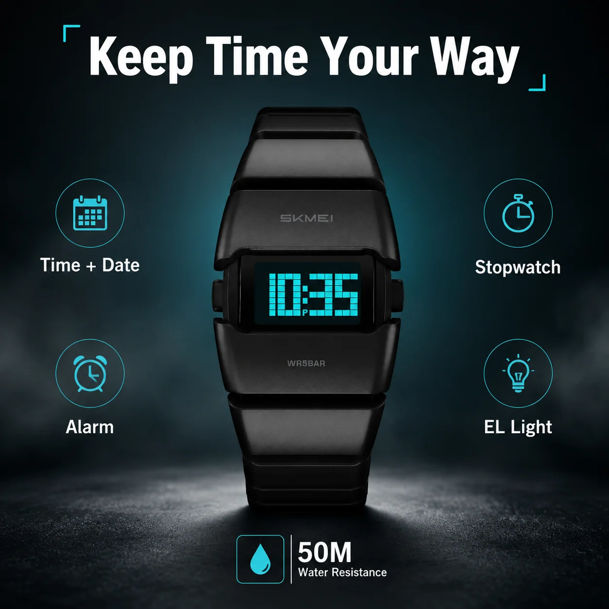 SKMEI 2710 Cool Digital Watche - Women Fashion Zone 评论和价格