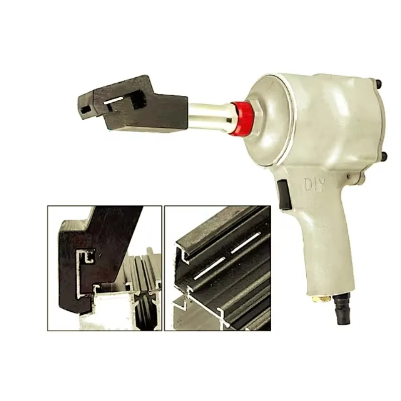 

Пневматический пробойник TY17520CA для алюминиевых профилей C-образного сечения, предназначенный для создания вертикальных дренажных отверстий.