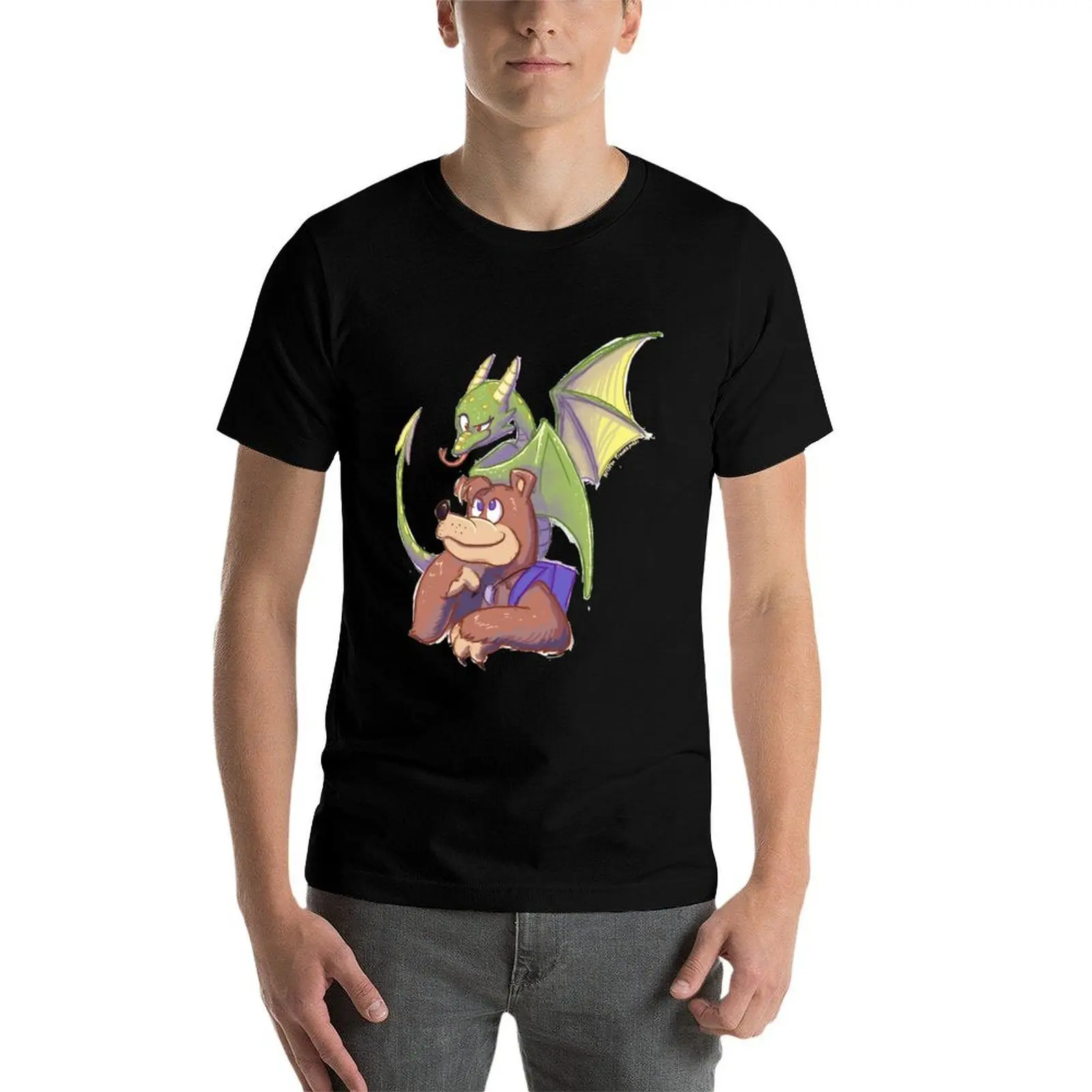 

Banjo _n Kazooie T-Shirt man t shirts for men casual men t shirt cotton 100% T-Shirt