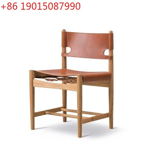 

Обеденный стул Подлокотник Дизайнерский стул Датский стул