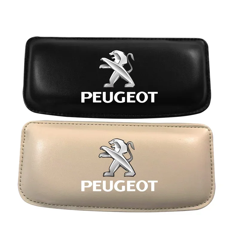 

Car Leather Knee Pad Inside Knee Cushion Comfortable Elastic Cushion For Peugeot 308 408 508 RCZ 208 3008 2008 206 207 307 Car