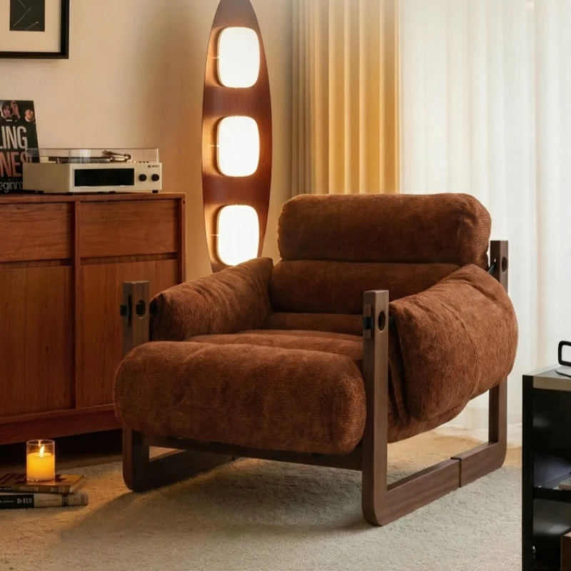 Modern Comfortable Living Room Chairs Ergonomic Vintage Relax Reading Living Room Chairs Sofa Designer Sillon Home Furniture