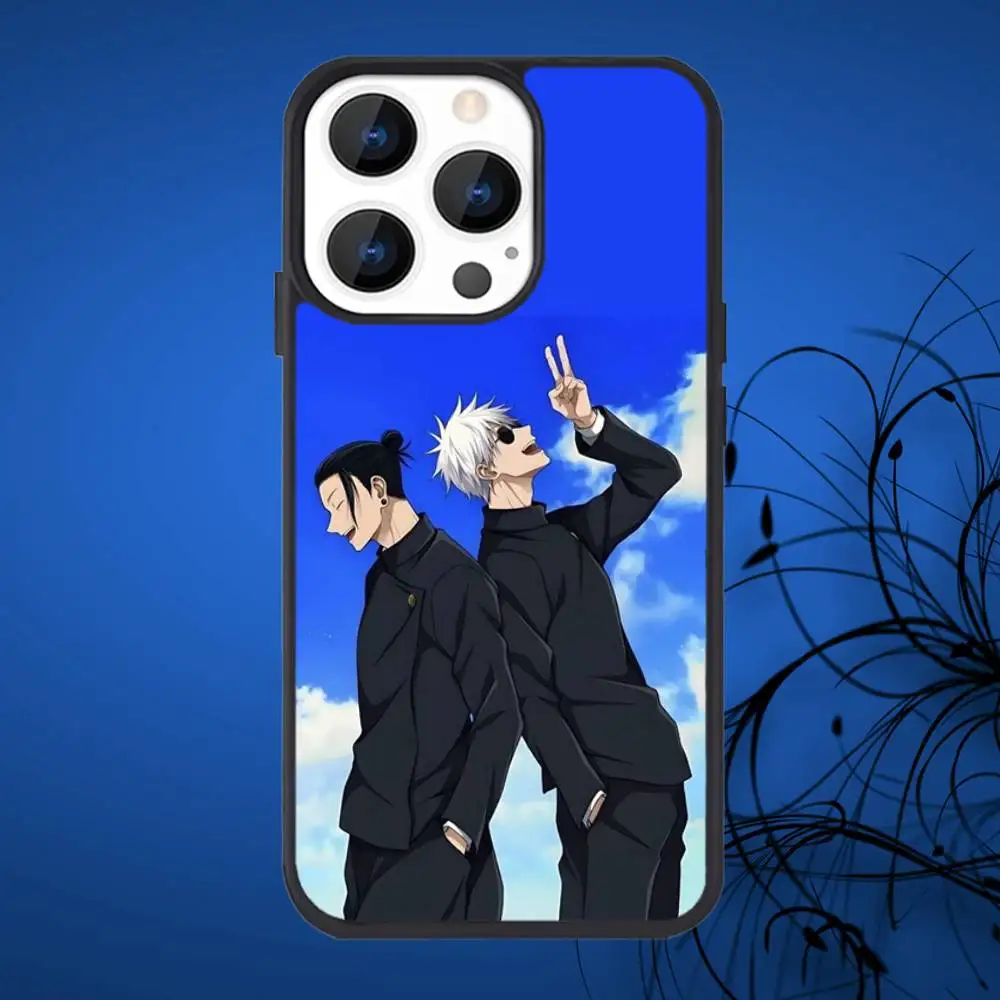 Чехол для телефона J-Jujutsu K-Kaisen с аниме для iPhone 17,16,15,14,13,12,11, Plus, Pro, Max Mini Magsafe с магнитной беспроводной зарядкой
