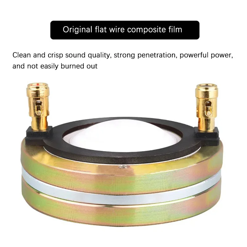 Professional 44‑Core Neodymium High‑Frequency Driver 85MM Magnetic Full‑Range Horn Loudspeaker For Stage Sound System