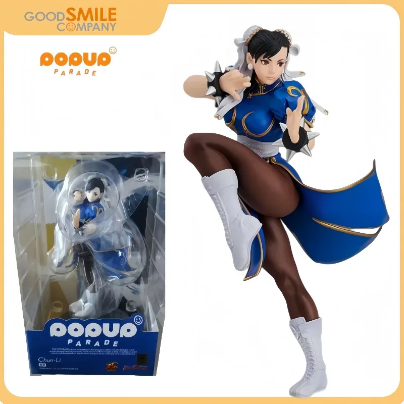 

Original GSC POP UP PARADE Max Factory Chun-Li 17CM Anime retrato modelo colección de juguetes regalo