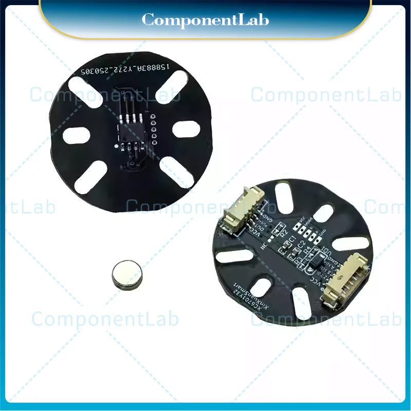 2-8pcs New original MT6701 magnetic encoder high precision 14bit brushless motor Angle measurement sensor magnet