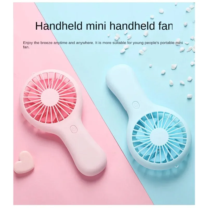 

Handheld Small Fan Cooler Portable Small Usb Charging Fan Mini Silent Charging Desk Dormitory Office Student Gifts Long Enduranc