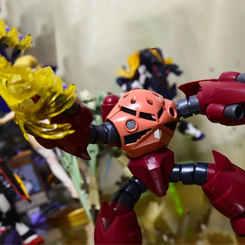 반다이 재고 있음 HG 빌드 파이터즈 1/144 오리지널 HG 어메이징 Z'GOK 애니메이션 풀 액션 조립 피규어 모델 장난감 어린이 선물