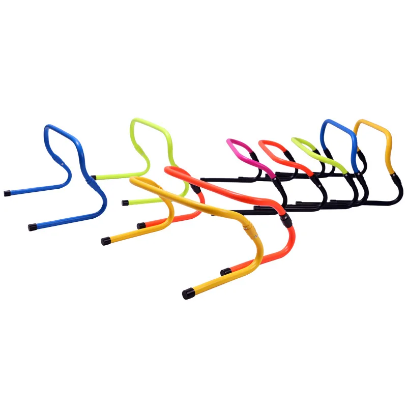 Os obstáculos ajustáveis fitness velocidade treinamento auxílio agilidade equipamentos obstáculos de treinamento de futebol