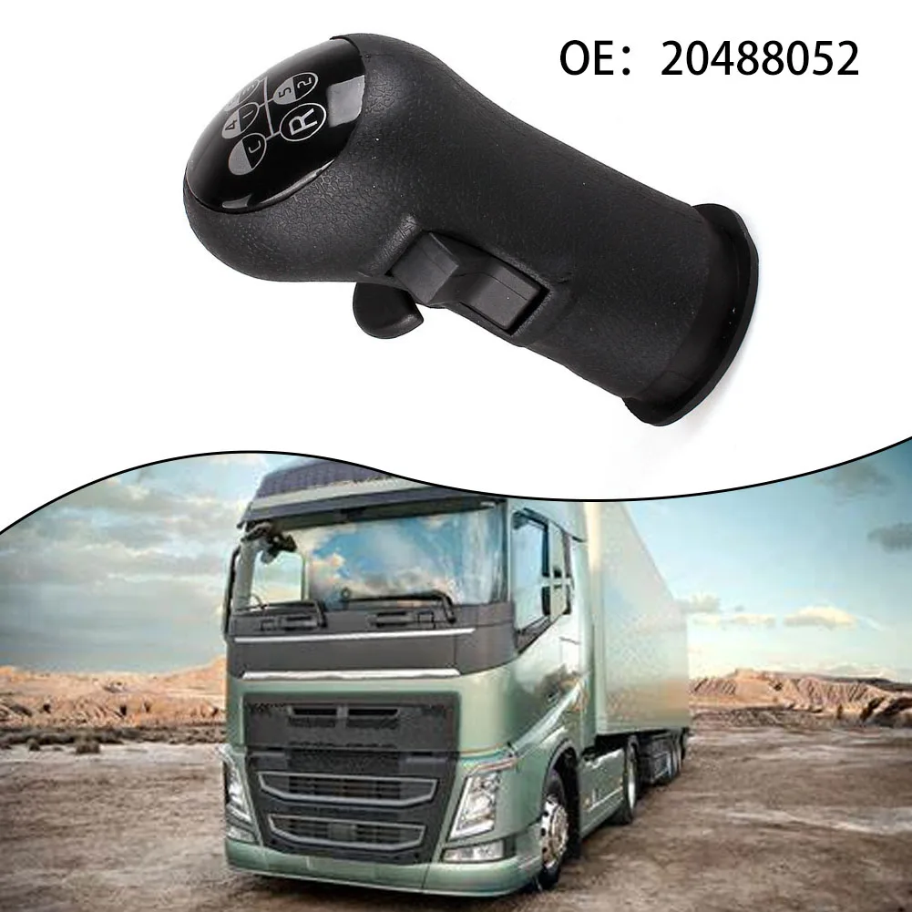 For Car Manual Shift Manual Gear Knob Black Easy Installation Non-deformation Component Anti-corrosion Material