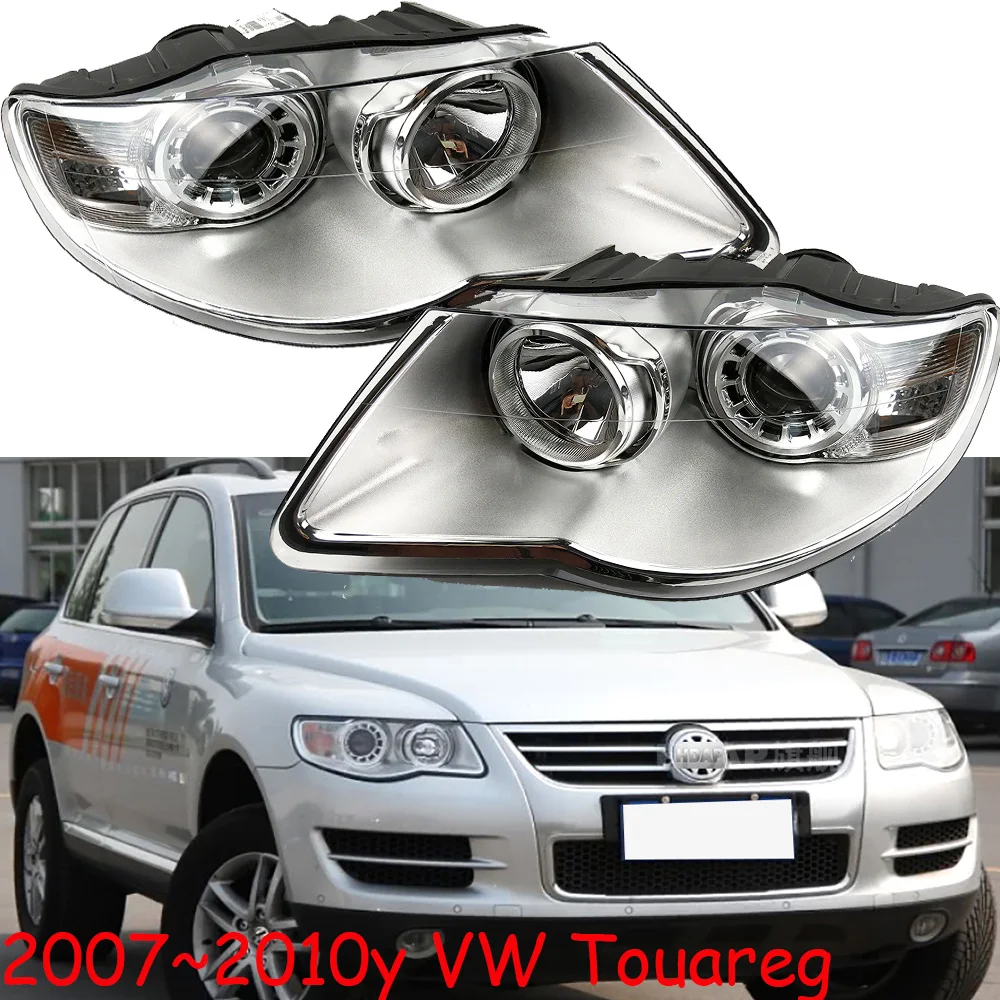 

1pcs car bumper headlamp for Volkswagen Touareg headlight 2007~2010y car accessories head lamp for VW Touareg fog light