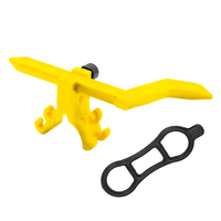 ABHT-2X Mini Bicycle Wheel Truing Stand Bike Rims Adjustment Tools Bike Wheel Repair Tools Cycling Accessories Yellow