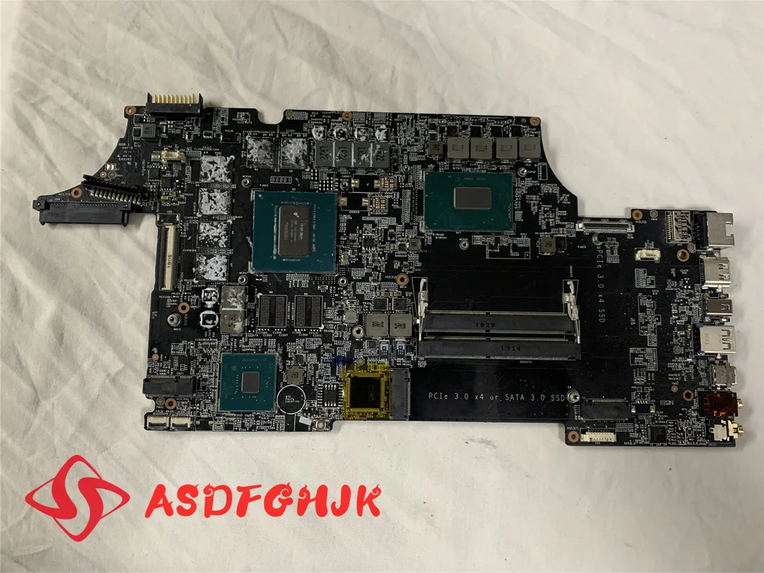 

Original Ms-16p71 Original for MSI ge73vr ge63vr gl73vr gl63vr gp63 gp73 Motherboard with I7-8750h GTX1660MTI Works perfectly