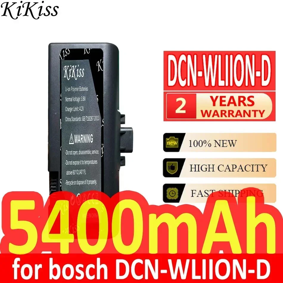 

5400mAh KiKiss Powerful Battery DCNWLIIOND for bosch DCN-WLIION-D Wireless conference microphone