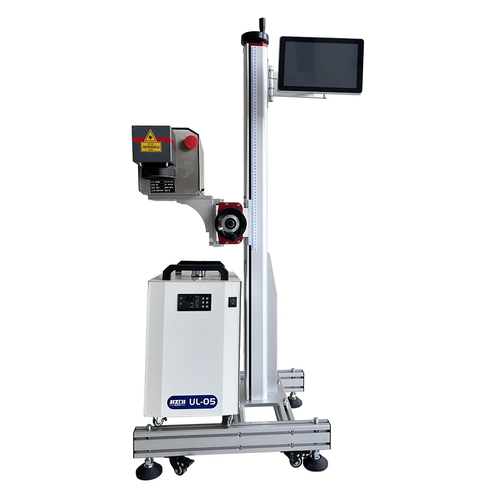 Automatic Batch Date Laser Coding Printing Machine Laser Date Code Printer Dater Print Machine