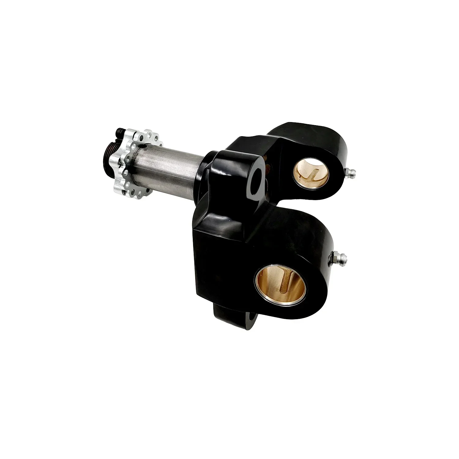 

In stock Sprint Car Front Spindle Steel Shaft 7075 Aluminum Black