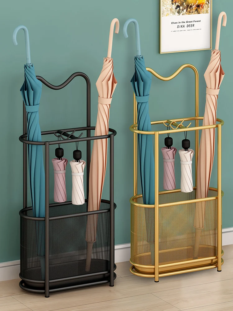 

Umbrella Stand Storage Shelf Household Hotel Lobby Commercial Umbrella Bucket Door Hanging Umbrella Storage Rack Umbrella Bucket