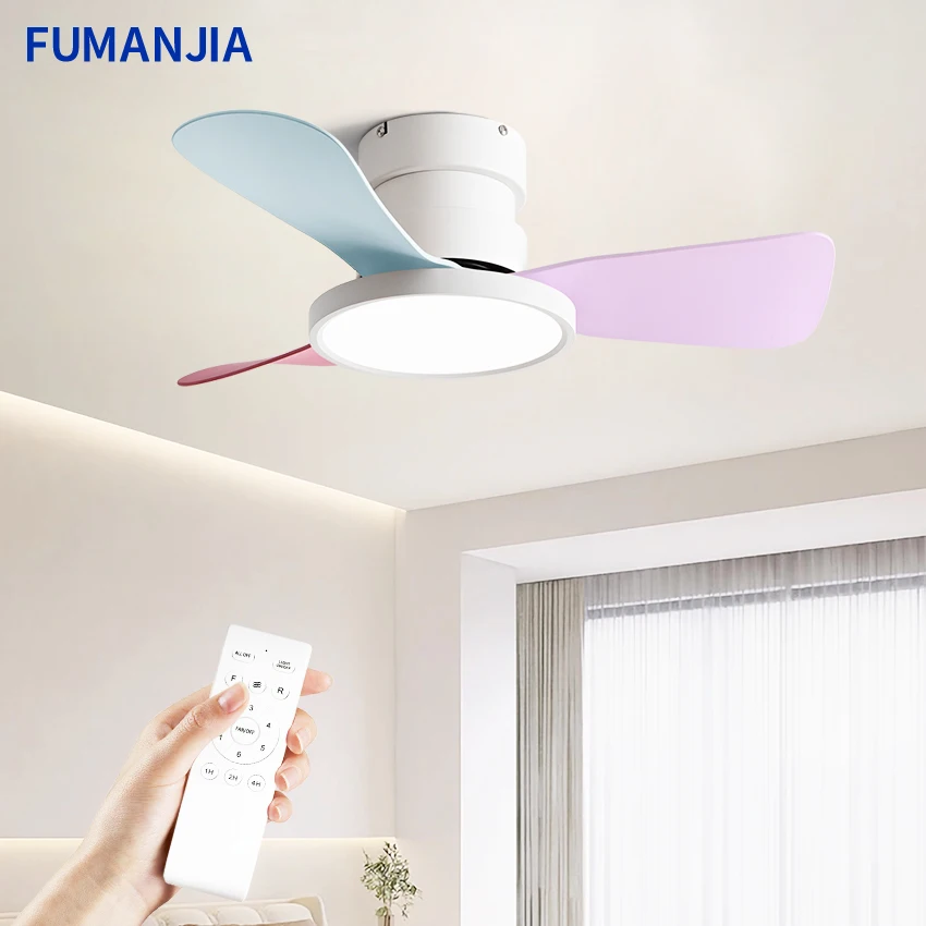 fumanjia-20-28-inch-inverter-ceiling-fan-light-6-speed-ultra-quiet-eye-care-full-spectrum-led-remote-control-energy-saving