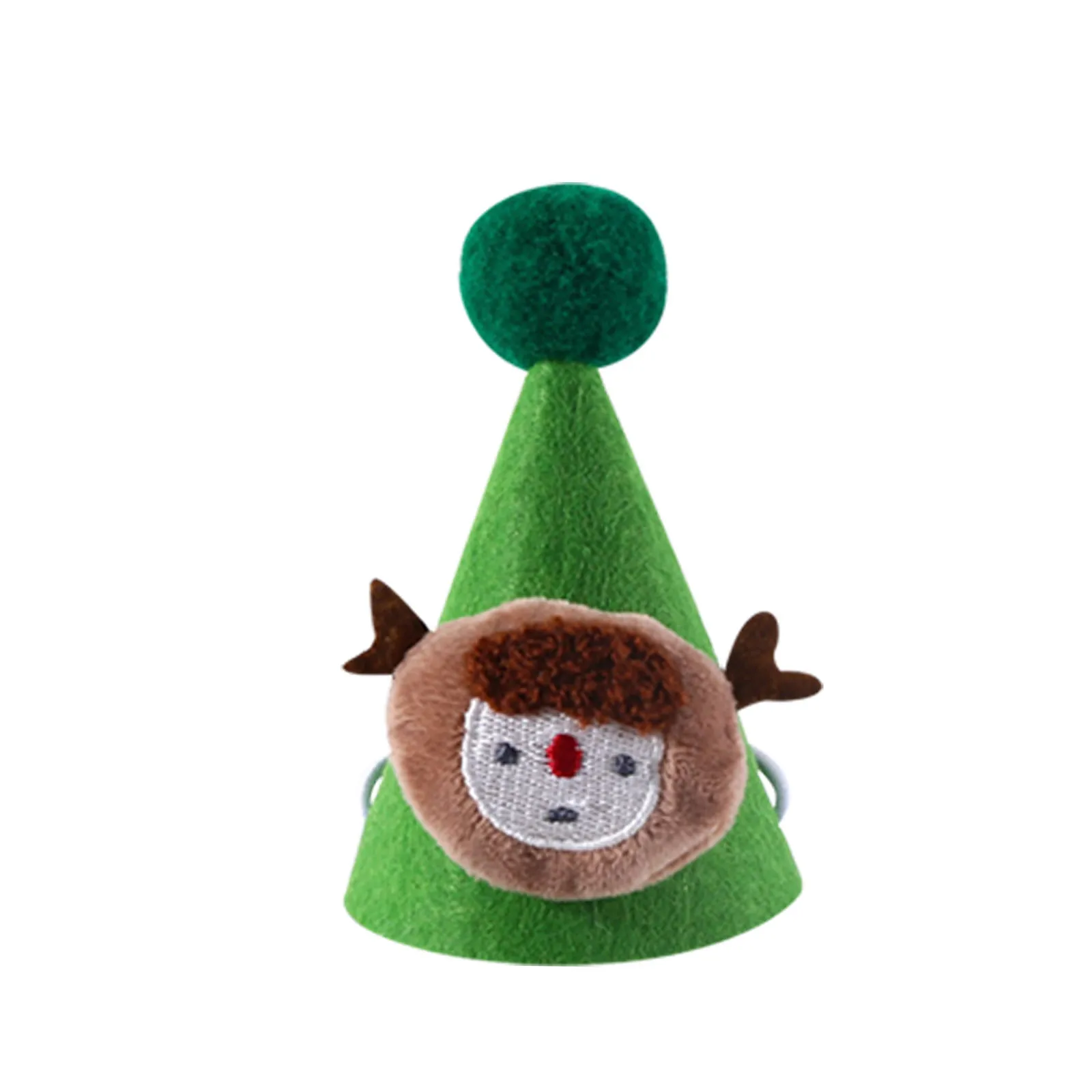 Pet Cat Teddy Dog Birthday Hat Stereo Ball Ball Hat h Cartoon Doll Christmas Hat Headdress