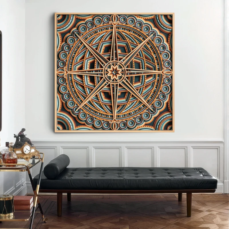 New restaurant entrance living room decorative painting sofa background ...