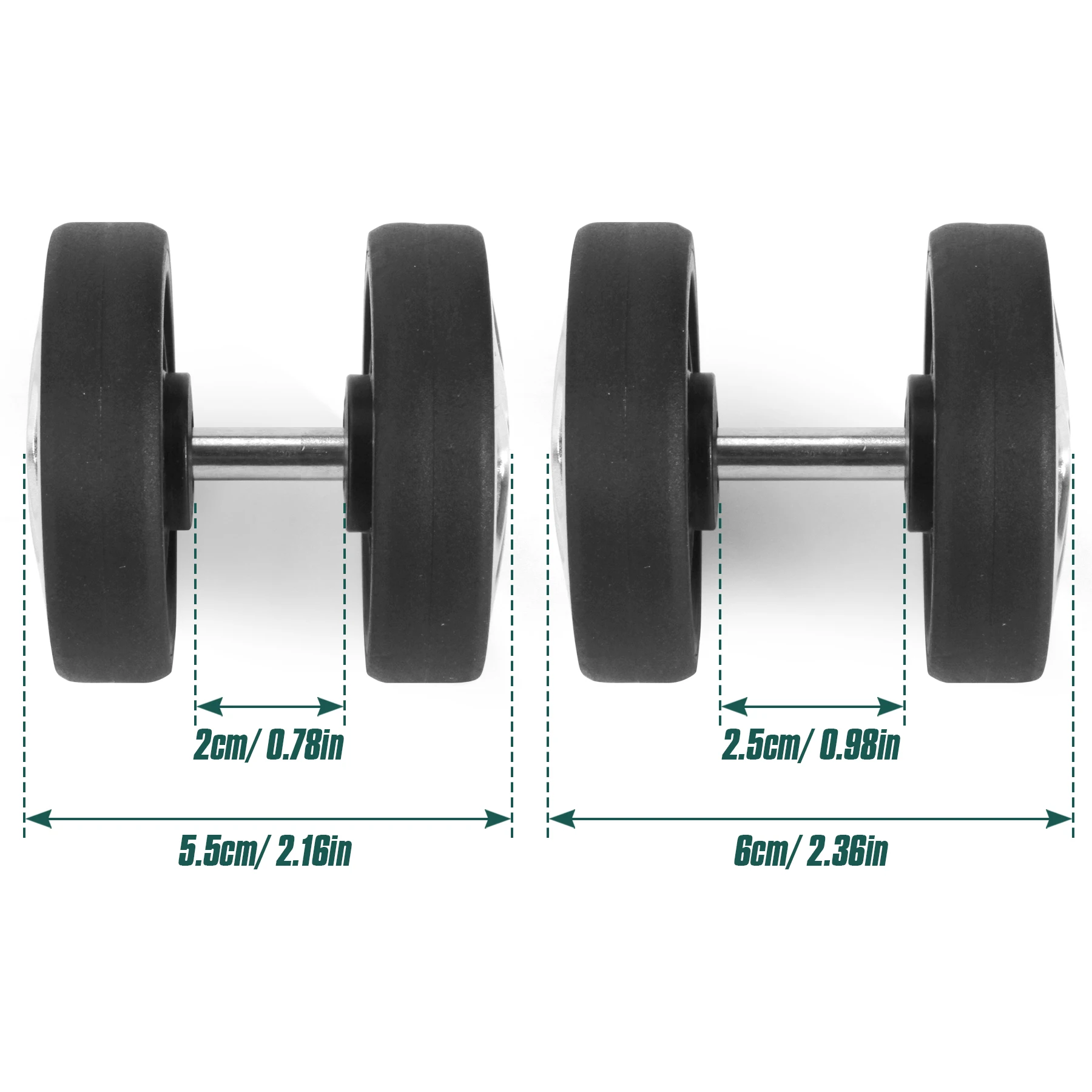 4/8 stuks vervangende bagagewi - Silent Replacement Luggage Wheels recensie en prijs