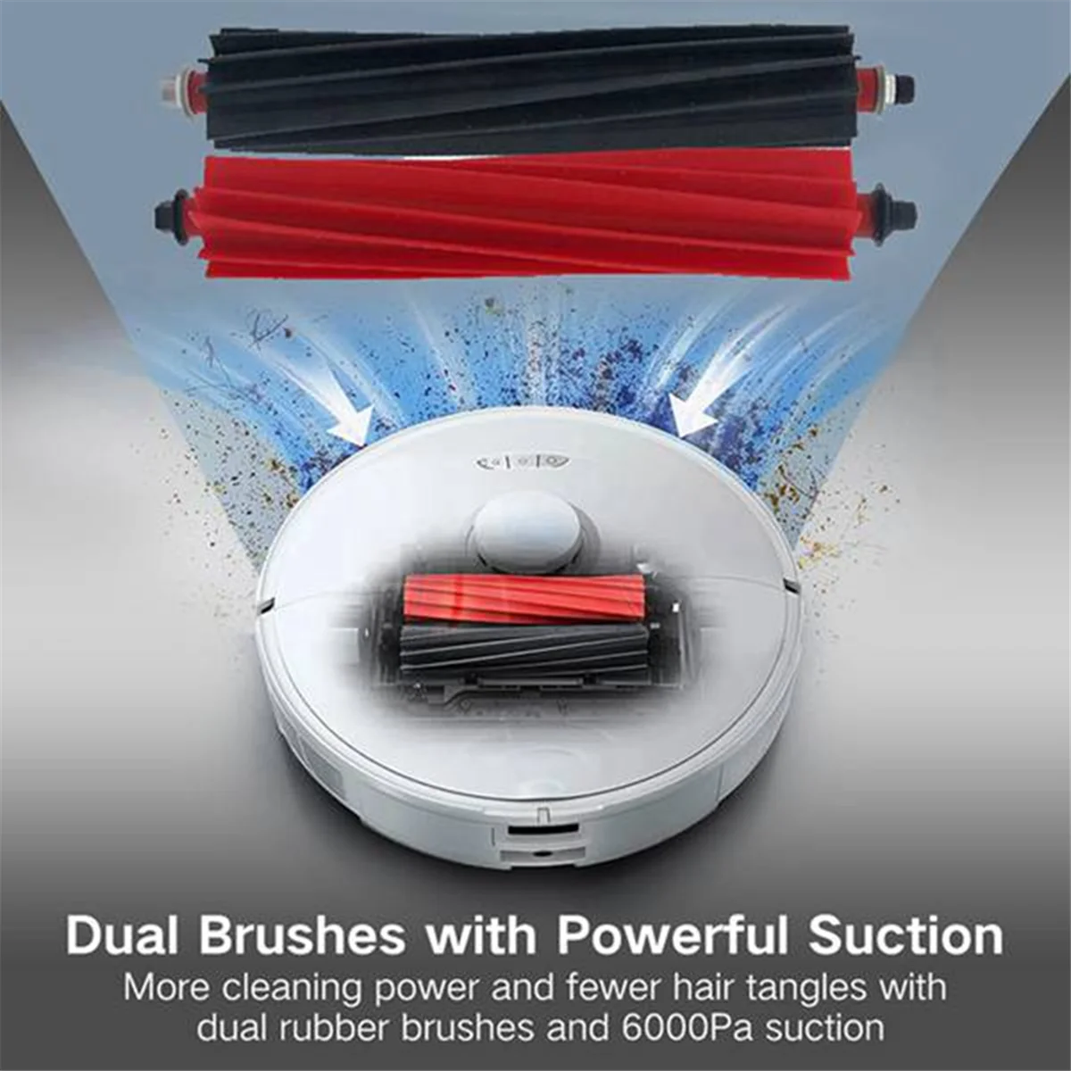 مجموعة الملحقات لـ Roborock S8 Max V Ultra G20s جهاز آلي لتنظيف الأتربة قابل للاستبدال أكياس الممسحة مرشح فرشاة الجانب الرئيسي # ABGP