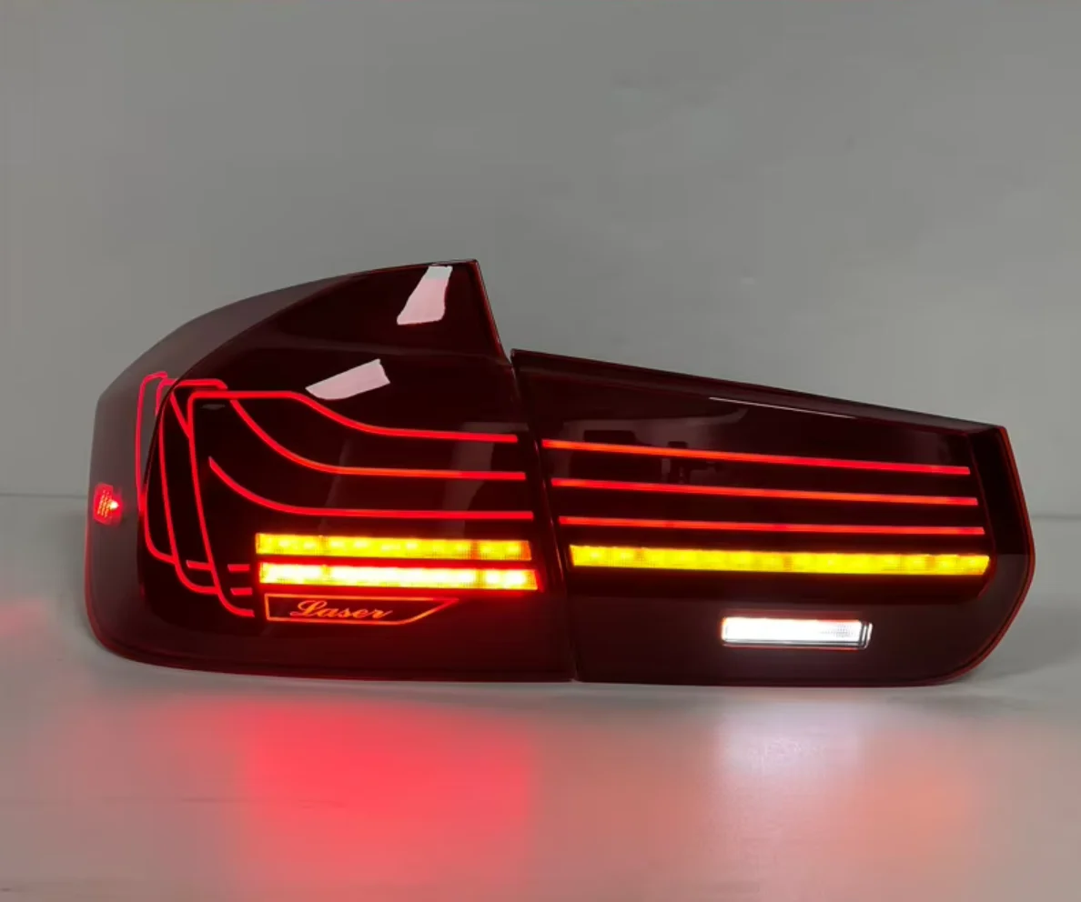 

2013-2018 For BMW M3 F35 F30 F80 316i 318i 320i 330i LED Tail Lamp Upgrade Animated Turn Signal Lamp Clear Lens New M4 CSL