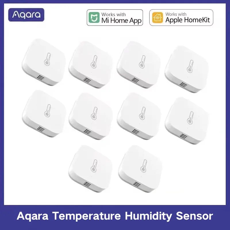 Aqara Temperature Sensor Smart Air Pressure Humidity Environment Smart Control Zigbee Connection For Xiaomi Mi home Homekit APP