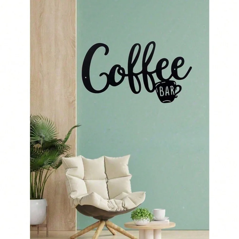 Retro Metall Wandkunst Kaffeebar Schild Vintage Blechdekor Steampunk Küchen Geschenk