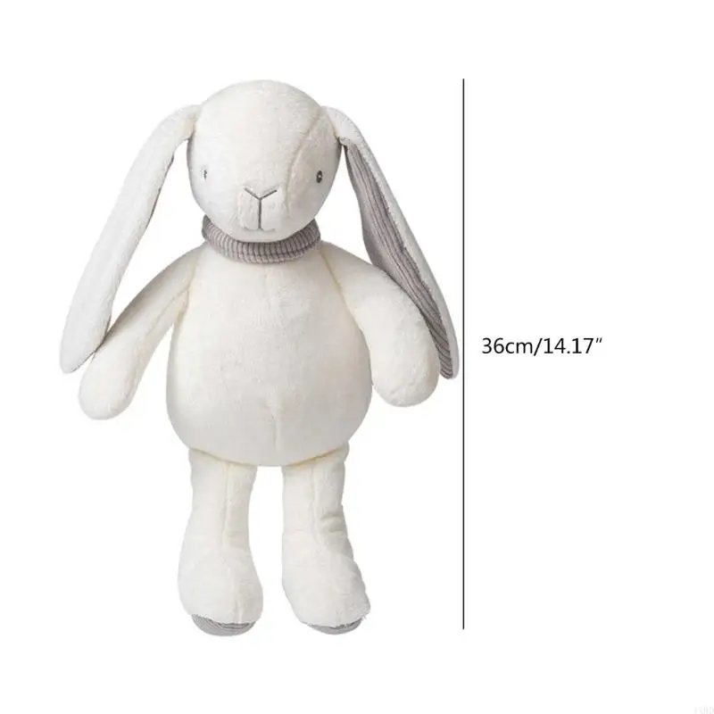 4XBD Sleeping For Toddlers Bunny Plush Toy Pleasing Toy Stuffed Rabbit Plush Toy Sleep Toy Sitting Plushies Comfort