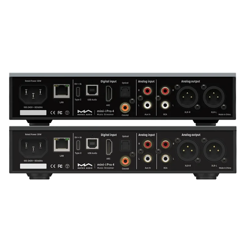 MATRIX MINI-I PRO 4 ES9039Q2M WiFi Music Streamer Decoder MA Remote App 6.35mm uscita a estremità singola e uscita bilanciata da 4.4mm
