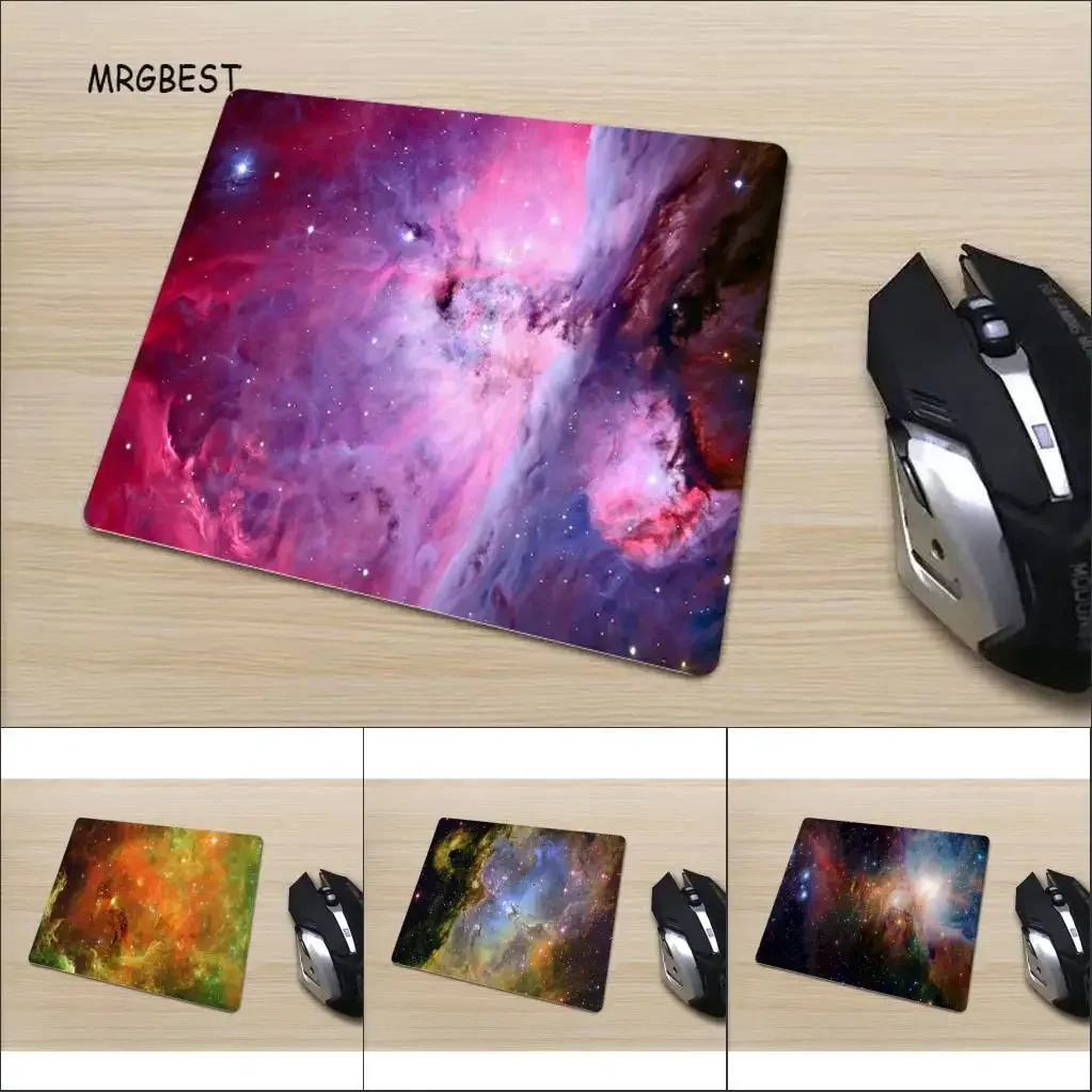 

2020 New Small Mouse Pad 22x18/25x20/29x25CM Cosmic Dream Pads Natural Rubber Desk Mat Anti-slip Pad Computer Pc Accessories