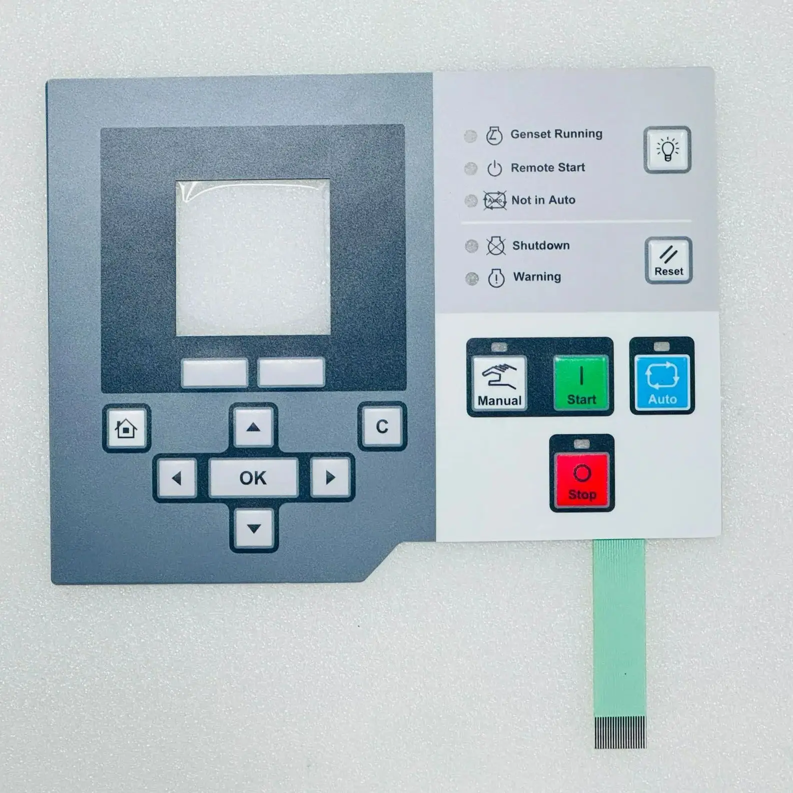 Przełącznik przyciskowy membranowy dla CUMMINS Power Command HMI220 HMI 220 Numer części wyświetlacza: 0300-6314-01 PN 0300631401   Klawiatura Klawiatura — zdjęcie produktu 5