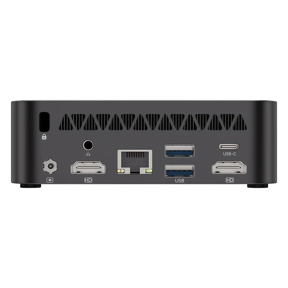 SOYO Y5 Mini PC Intel 4th Gen i3 2×HDMI Type-C 4×USB3.0 WiFi5 BT4.2 M.2 SSD NO RAM  NO SSD NO OS  Home Mini Desktop Computer view 4