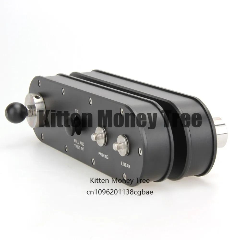

SLR Camera Four-Fold Distance Slide Rail Small Rocker Arm Photography Damping Track and Focus Camera Heel Camera Stabilizer