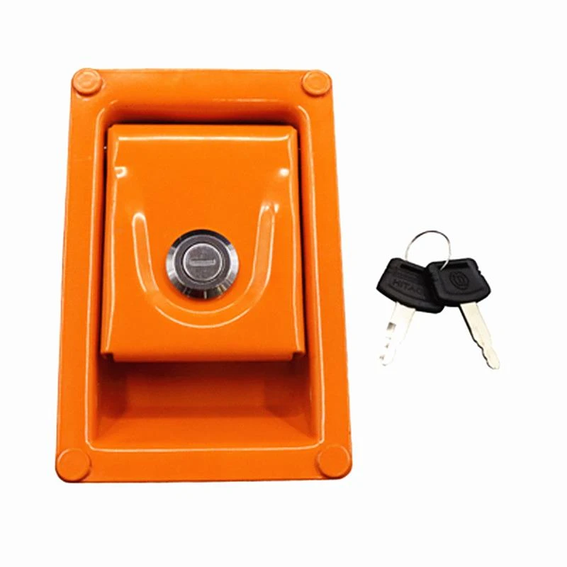 For Excavator Hitachi EX120-200-3-5-6 Excavator Side Door Lock Side Cover Lock Hydraulic Pump Side Door Lock High Quality