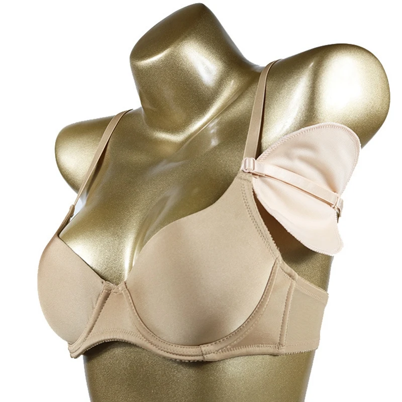 

N02R-1 Pair Underarm Sweat Shield Pad Washable Armpit Sweat Absorbing Pad For Men And Women With 1 Pcs Women Armpit Sweat Pads U