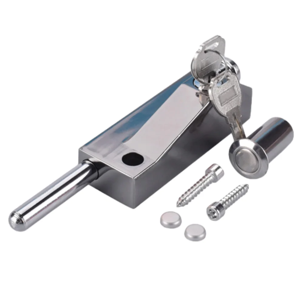 Center Spring Bolt On-the-go Use Wooden Door Lock Door Bolt Lock High-quality Zinc Alloy Long-lasting Performance