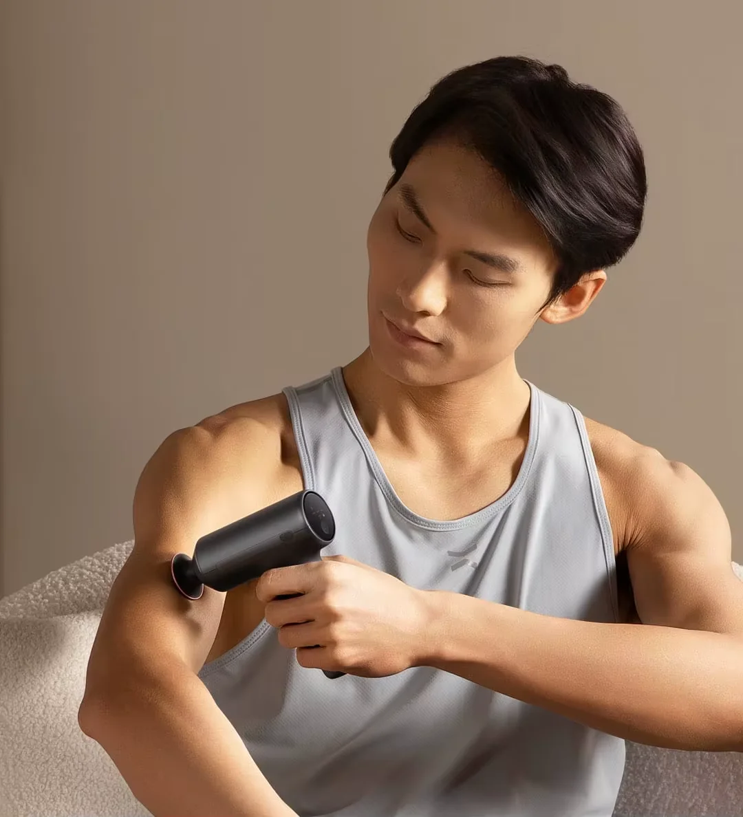 الأصلي Xiaomi Mijia H3 البسيطة فآسيا بندقية المحمولة تدليك العضلات بندقية 12 كجم التوجه فرش محرك صامت 3 مدلك رؤساء #5