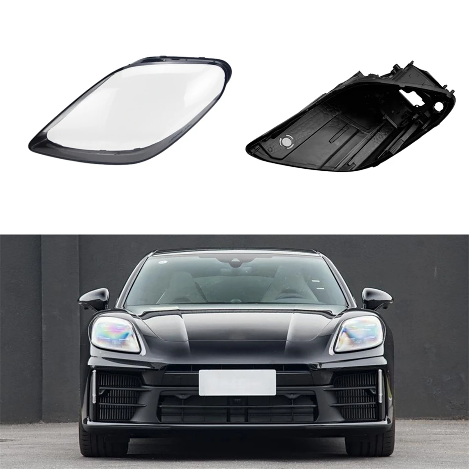 For Porsche Panamera 2024 automotive parts and accessories Car Base Head Lamp Shell Headlight Base Headlight Head Lampe Cover