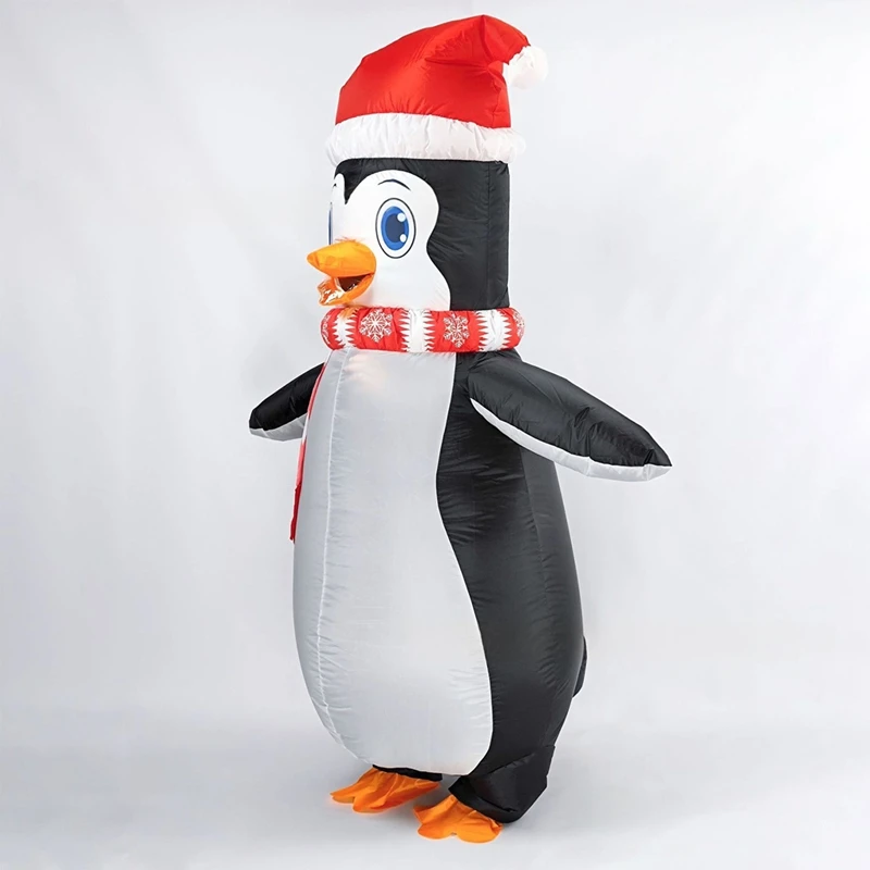 

Christmas Penguin Inflatable Costume - Party and Gathering Role-Playing Inflatable Costume Props Retail