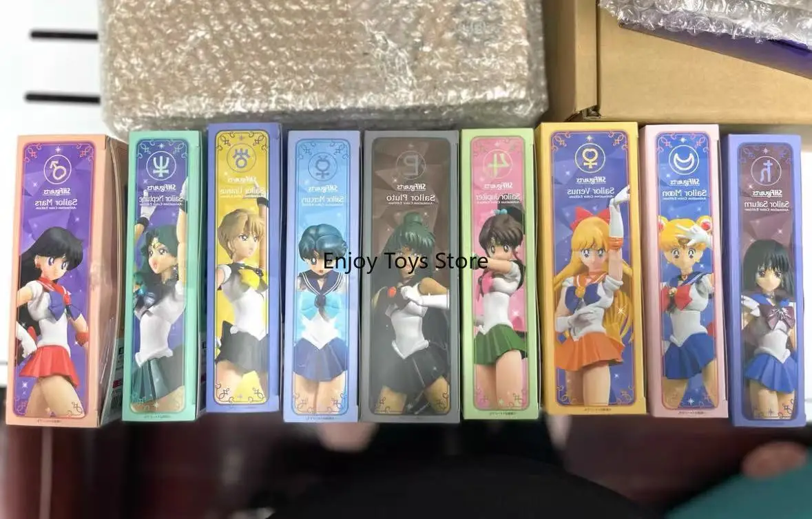 

In Stock Now Bandai SHF Sailor Moon Gold, Wood, Water, Fire, Earth, Sea, King, Neptune, Sailor, Moon, Field Guard, Can Do It