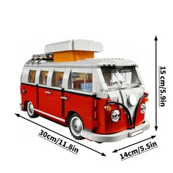 IN stock Creator 10220 camping car building blocks 1332 toys for boys' birthdays and Children's Day gifts