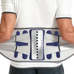 Ceinture de soutien lombaire pour hommes et femmes, avec 4 supports, soulage les douleurs dorsales, pour sciatique, scoliose, hernie discale