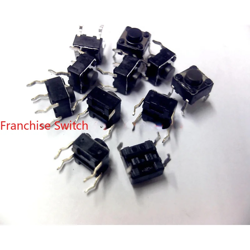 10PCS Original Light Touch Switch 6*6*5, With A Lifespan Of 500000 Times. Electromagnetic Furnace