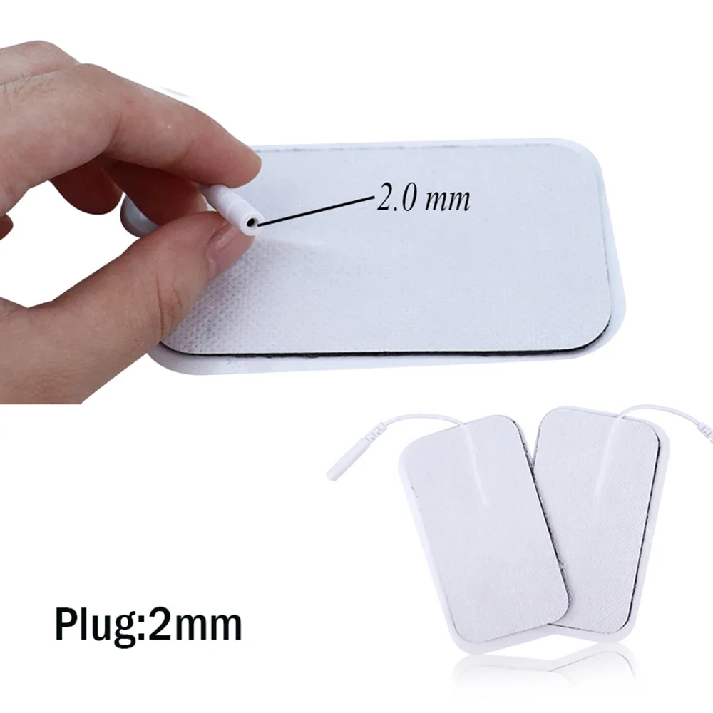 10/20/50Pcs Tens Electrode Pads Gel Electric Patches For Reusable Acupuncture Body Massager Pulse EMS Muscle Stimulator Sticker